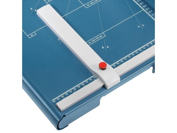 Dahle 565, 4 mm, 40 ark, 39 cm, Manuell klämma, Stål, A4