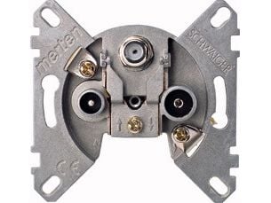 Merten satellittantenneuttak trippel 466097