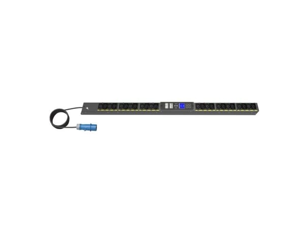 Eaton EVMAF116A, Hallittu, 22.5U, Yksivaiheinen, Pystysuora, Alumiini, musta