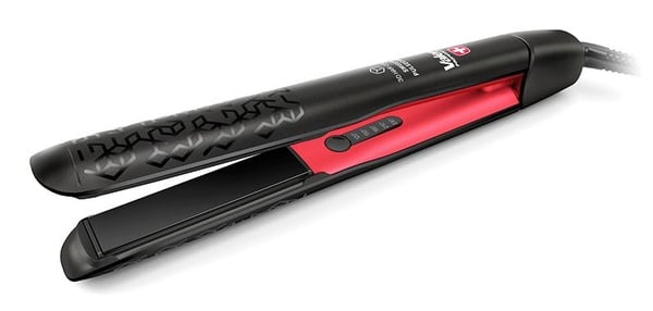 Valera Swiss'X Pulse Care plattång 120 °C 230 °C, svart och röd