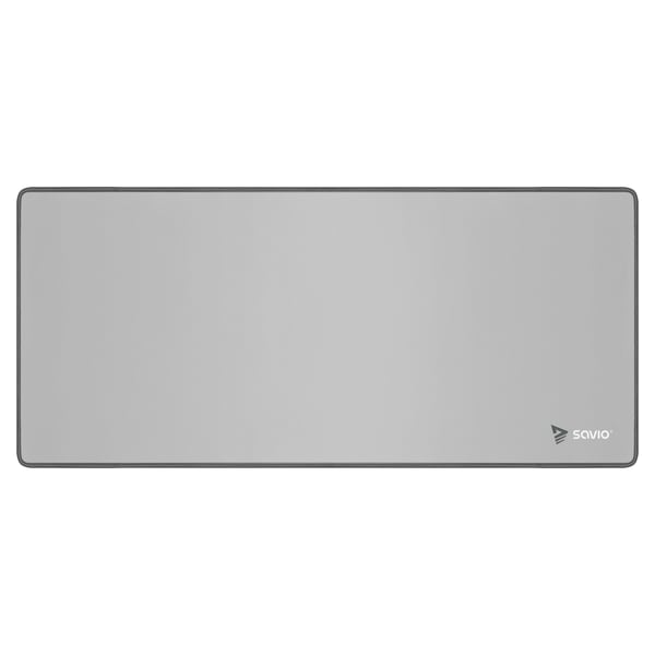 Savio Turbo Dynamic L - Grey Edition, Grå, Monokromatisk, ABS syntetisk, Antiskliunderlag, Musematte til gaming