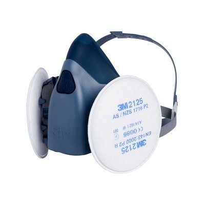 3M Dust Filter for use with 6000 Series Respirator, 7000 Series Respirator, White, White, 80 pc(s)