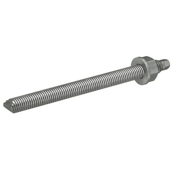 Fischer RG, M10, Stål, Fullt gjenget stang, 130 mm, 10 stykker