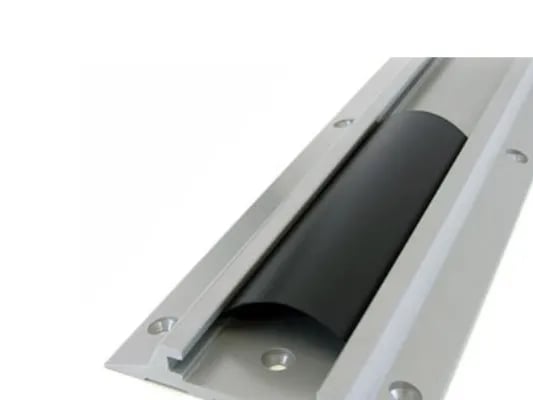 Ergotron - Komponenter for montering (kanaldeksel, veggskinne 26") - aluminium