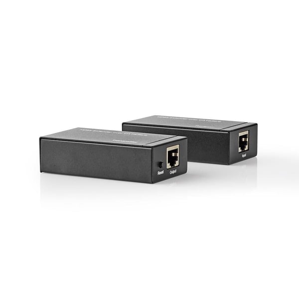 Nedis VREP3450AT, AV-sender og -mottaker, 60 m, Koblet med ledninger (ikke trådløs), Antrasitt, HDCP