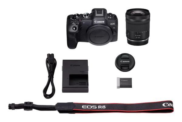 Canon EOS R8 5803C095 kamera + RF 24-105 mm f/4-7,1 IS STM 24,2 MP