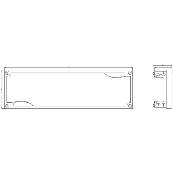 Siemens 8GK4401-1KK21, 150 mm, 260 mm, 610 mm, 30 mm, 821 g