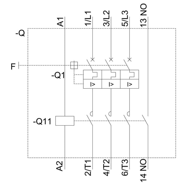 Siemens 3RA2110-0DD15-1AP0, 203 mm, 221 mm, 306 mm, 87 mm, 970 g, 1 stykker