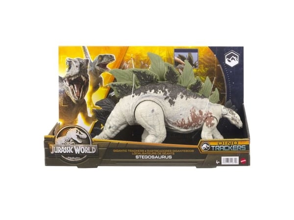 Jurassic World Stegosaurus Mega Action, 4 vuosi/vuosia, Monivärinen, Muovi