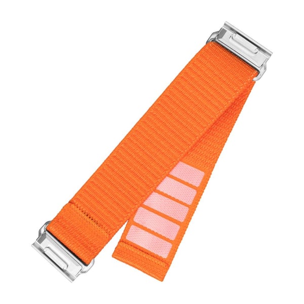 FIXED - Slinga för smart klocka - 26 mm, nylon - 160-210 mm - orange - för Coros Vertix 2; Garmin Fenix 7X; Enduro 2; epix Pro; Instinct 2X; quatix...
