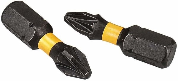 DeWALT DT70556T QZ-Jeu de 25 Embouts IMPACT TORSION 25 mm Pz2, 25 kpl, Tähtiruuvinväännin, PZ 2, 2,5 cm, Muovi