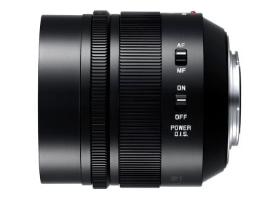 Panasonic Leica DG Nocticron H-NS043E -objektiivi 42,5 mm f/1,2 MFT, Power O.I.S.