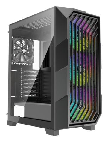 Xilence Performance A+ BREEZE II, Midi Tower, PC, Svart, ATX, micro ATX, Mini-ITX, SPCC, Härdat glas, Spela