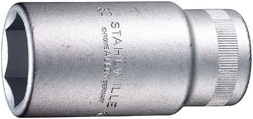STAHLWILLE 05020022, Pistorasia, 3/4", Metrinen, 1 pää(t), 22 mm, Terästä