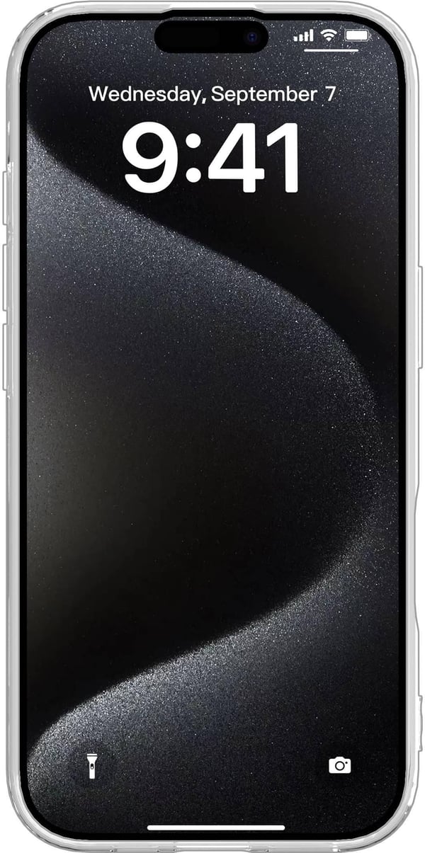 eSTUFF Infinite Vienna - Beskyttende deksel for mobiltelefon - 100% recycled plastic - termoplast-polyuretan (TPU) - gjennomsiktig - for Apple iPho...