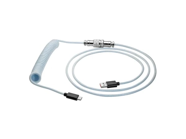 USB-kaapeli Akyga AK-USB-48 USB A (m) / USB type C (m) Spiralny Aviator ver. 2.0 3m 3m