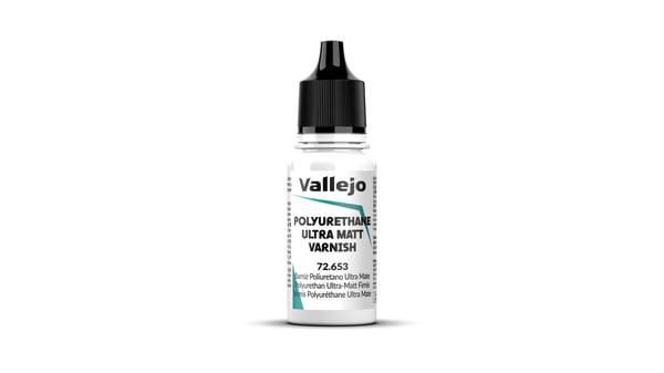 Vallejo 72.653, Valkoinen, Matta, 18 ml, Muovipullo, 1 kpl