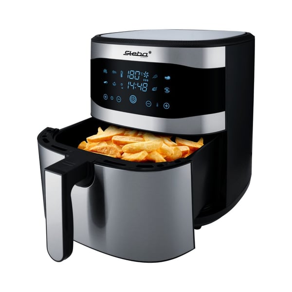 Steba HF 8000, Kuumakiertoilmakypsennin, 8 L, 80 °C, 200 °C, 60 min, Yksi