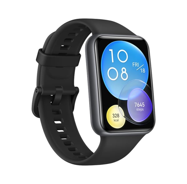 Huawei | Watch Fit 2 Active - Smartwatch med rem - handledsstorlek: 130-210 mm - Svart