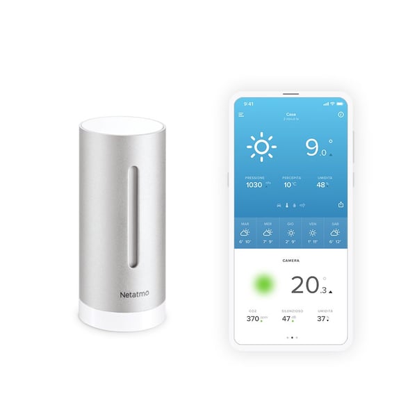 Netatmo NIM01-WW - Värme-/fukt-/CO2-mätare