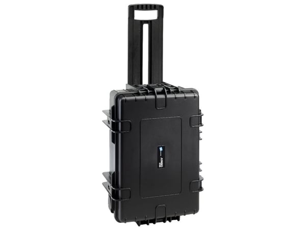 B&W Cases JUMBO 6700 verktøykoffert 54 lommer, polypropylen, svart
