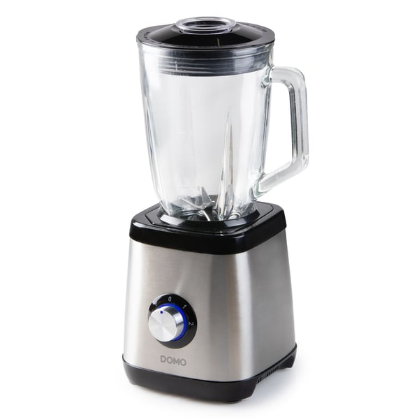 Domo DO1133BL, Mixer för matlagning, Pulsfunktion, Iskrossning, 0,95 m, 1000 W, Rostfritt stål