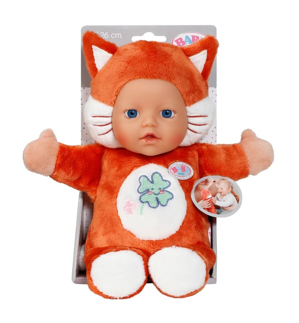 BABY born for babies Fox 26cm, Babydocka, Flicka, Pojke/flicka, 260 mm, Multifärg