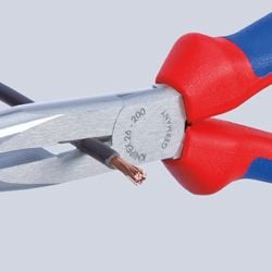 KNIPEX spidstang med skær, 200 mm, 1000 V