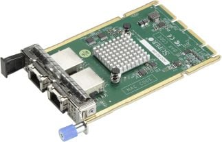 Supermicro AOC-AG-i2M - Nettverksadapter - Advanced I/O Module (AIOM) - Gigabit Ethernet x 2