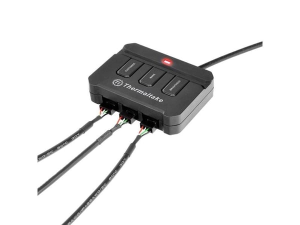 Thermaltake Lumi Color 256C RGB - Lysstripesett - LED - 256 farger - svart