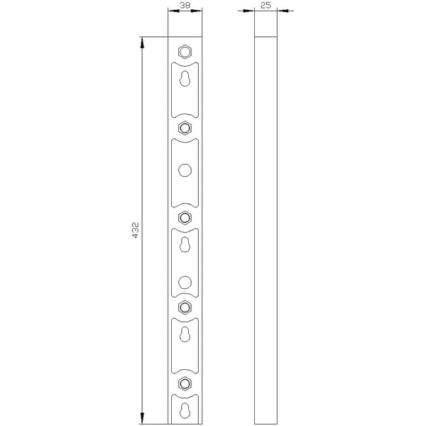 Siemens 8GK9720-0KK01, 40 mm, 450 mm, 40 mm, 575 g
