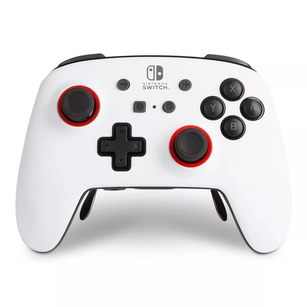 PowerA Fusion Pro Controller Nintendo Switchille (langaton, musta/valkoinen, virallinen lisenssi)