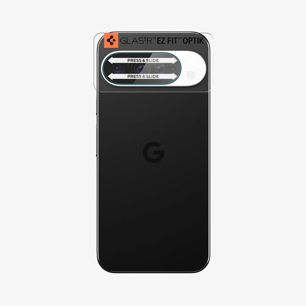 Spigen Optik EZ Fit, Google, Pixel 10, Dammresistent, Reptålig, Transparent, 2 styck