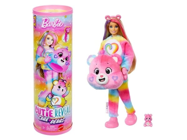 Barbie Cutie Reveal Care Bears Togetherness Bear-docka Series 2