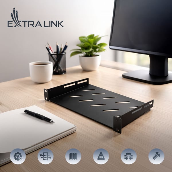Extralink EX.28846, Hylle, Metall, Svart