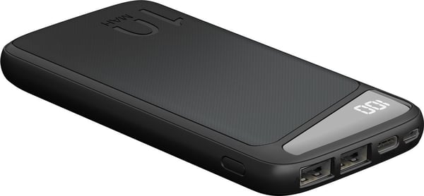 Goobay 53936 -varavirtalähde, 18 W, 10 000 mAh, 2 x USB-A, 1 x USB-C (Power Delivery)