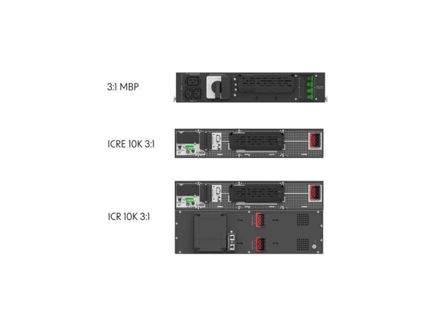PowerWalker 10133014, Grundläggande, 2U, Svart, IP20, VFI ICRS IoT 10kVA 3-1