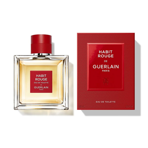 Guerlain Habit Rouge Eau De Toilette 100ml Men Spray