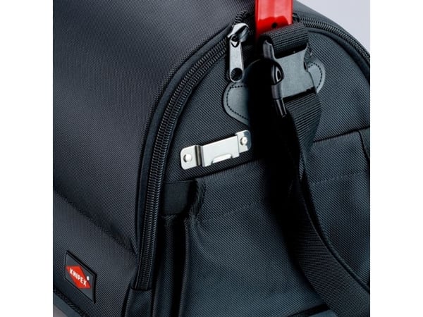 Knipex 00 21 08 LE, Sort, Rød, Polyester, 2 lommer, 450 x 310 x 300 mm, 480 mm, 380 mm