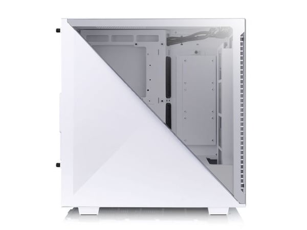 Thermaltake Divider 300 TG Snow - Tempered Glass Snow Edition - tower - ATX - sidepanel med vindu (herdet glass) - ingen strømforsyning (PS/2) - hv...
