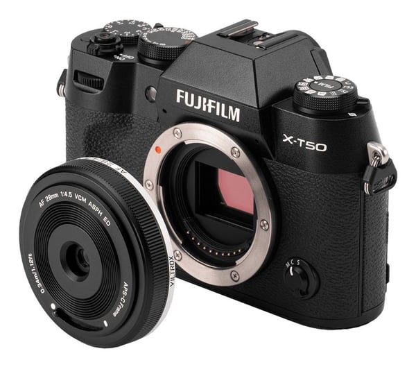 VILTROX AF 28mm F4.5 CHIP-objektiv, Fujifilm X-fatning, APS-C