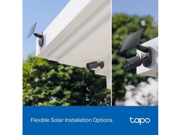 TP-Link Tapo C411 KIT utomhus-IP-övervakningskamera 2304 x 1296, solcellsdriven