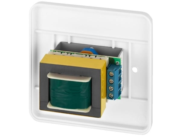 Monacor ATT-235/WS, Rotasjonsvolumkontroll, Hvit, 35 W, 85 x 85 x 71 mm, 210 g