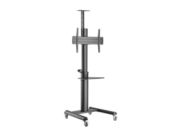Gembird TVS-70T-02 - Vagn - för TV - aluminium, stål - svart - skärmstorlek: 37"-70"