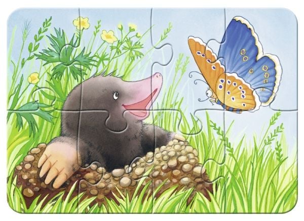 Ravensburger My First Puzzles 00.006.952, 2 stk, Dyrelivet, 2 År