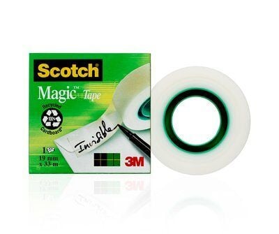 Tape, Scotch Magic 810, 19 mm x 33 m, klar
