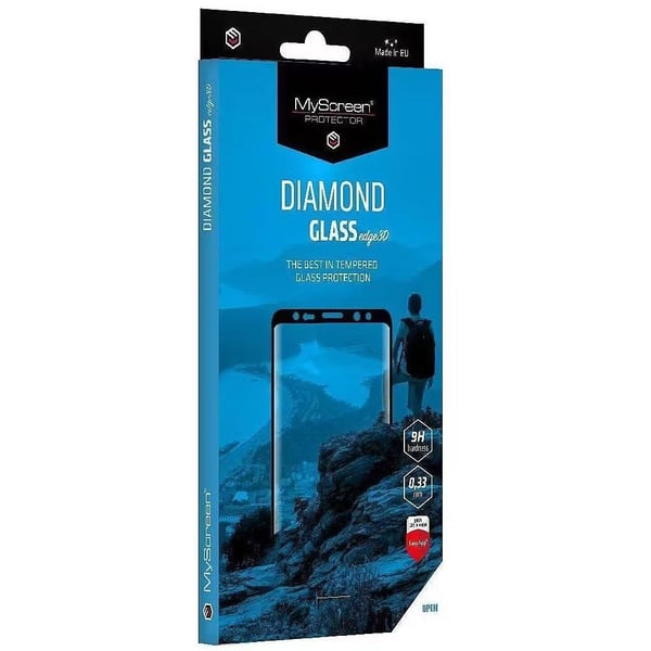 MyScreen Diamond Glass Edge 3D-suojalasi Xiaomi POCO X7:lle Musta