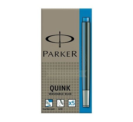 Parker 1950383, Blå, Fontenepenn, 5 stykker, Boks