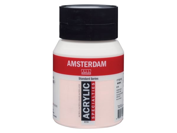 Amsterdam Standard Series akrylkrukke, perlerød 819