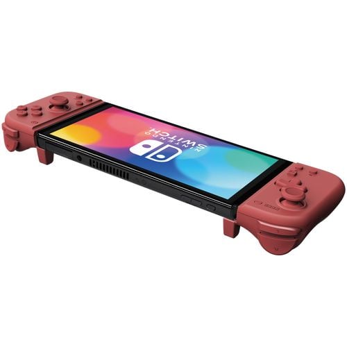 HORI Split Pad - Spelkontroll - apricot red - för Nintendo Switch, Nintendo Switch OLED